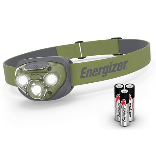 Energizer Energizer PRO-260 LED Headlamp, IPX4 Water Resistant Headlam — Our recommended pick for most buyers