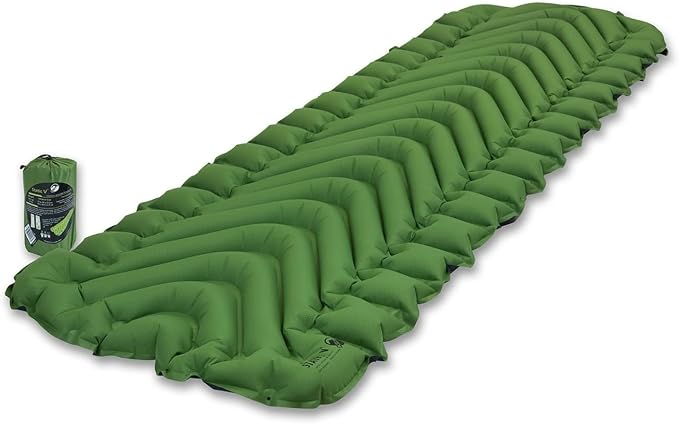 KLYMIT Static V Lightweight Inflatable Sleeping Pad | Comfortable, Lig — Real-world performance testing in action