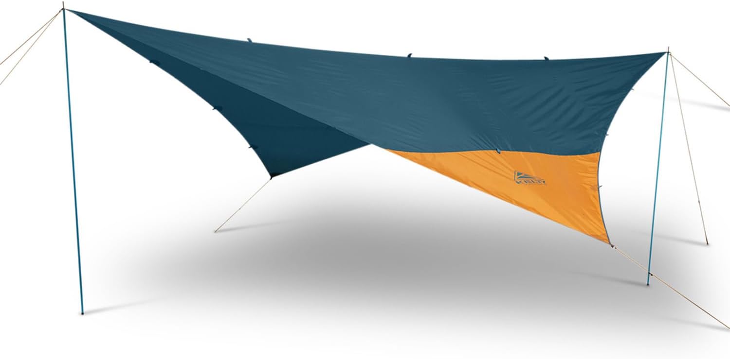 Kelty Noah’s Tarp Sun Shelter and Multi-Use Awning Rainfly, Portable Canopy UV Protection, Waterproof + Durable, 3 Sizes f...