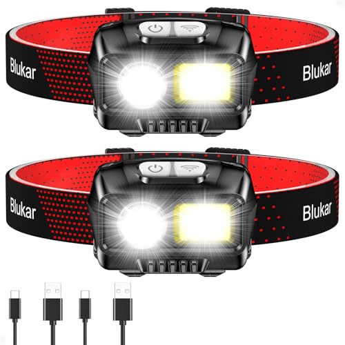 Blukar Blukar LED Headlamp Rechargeable, 2000L Super Bright Headlight — Side-by-side comparison of top picks in this category