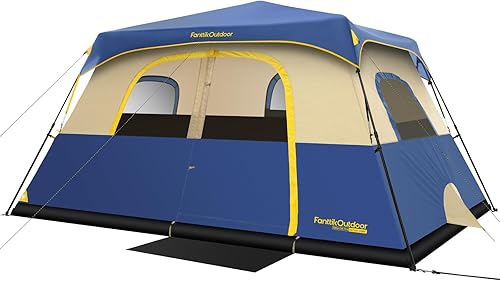 FanttikOutdoor Camping Tent 4/6/8/10 Person Instant Cabin Tent Setup i — Build quality and design details up close
