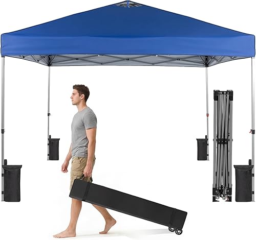 OLIXIS 10x10ft 1-Person Pop Up Canopy Tent, Heavy Duty One Push Setup — Side-by-side comparison of top picks in this category