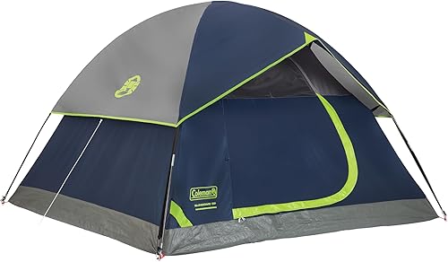 Coleman Sundome Camping Tent with Rainfly, 2/3/4/6 Person Tent Sets Up — Build quality and design details up close
