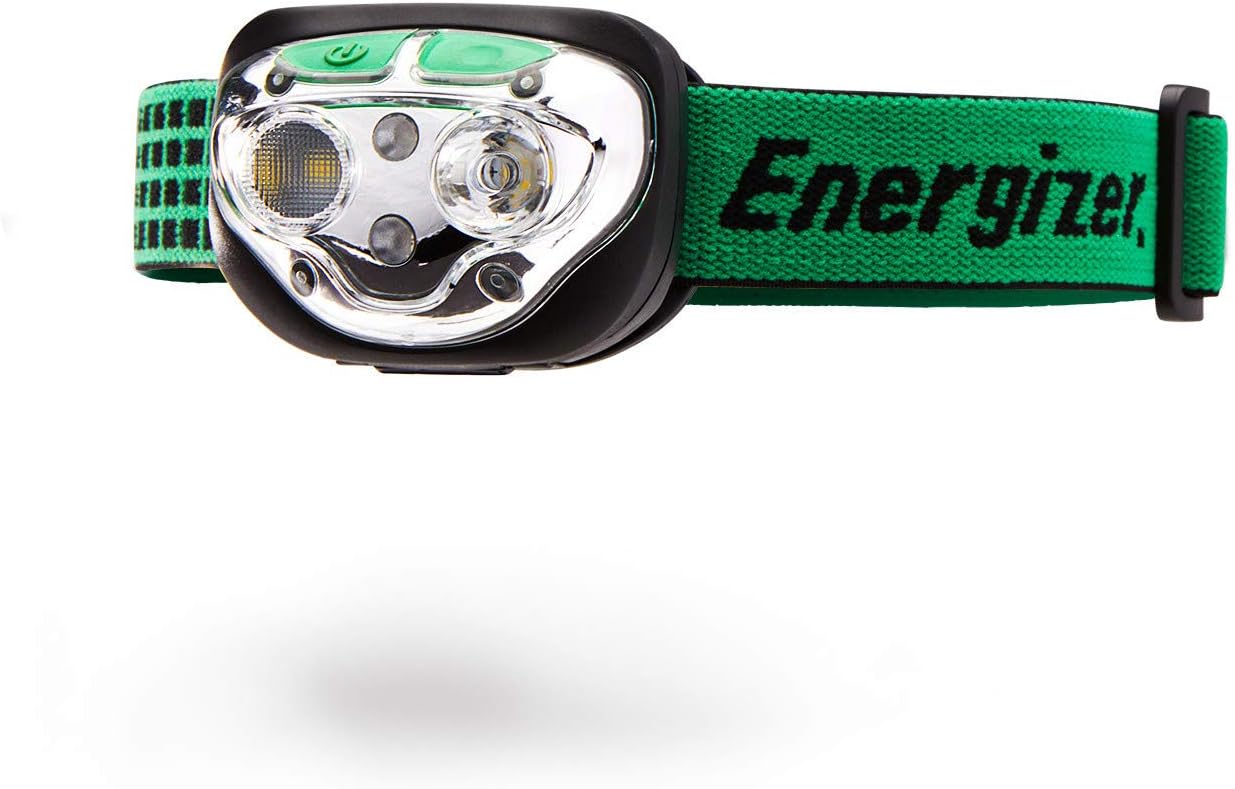Energizer Vision LED Rechargeable Headlamp, Water Resistant Bright LED Headlamp for Outdoors, Camping Gear and Hurricane S...