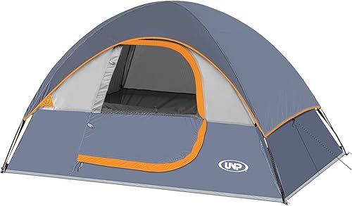 Camping Tent 2-4 Person, Waterproof Windproof Tent with Rainfly Easy S — Build quality and design details up close