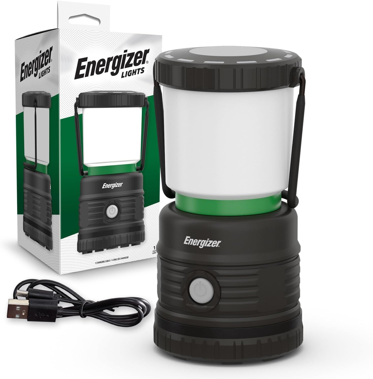 ENERGIZER LED Camping Lantern X1000, Bright and Rugged Tent Light, Water Resistant Lantern for Camping, Hiking, Fishing, E...