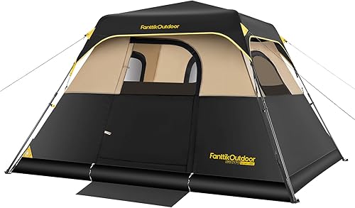 FanttikOutdoor Camping Tent 4/6/8/10 Person Instant Cabin Tent Setup i — Real-world performance testing in action