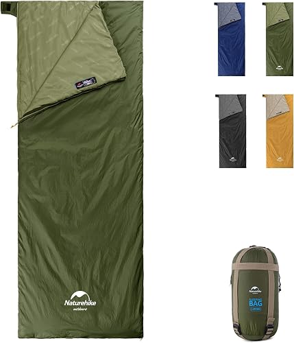 Naturehike Lightweight Compact Ultralight Backpacking Sleeping Bag, Wa — Build quality and design details up close