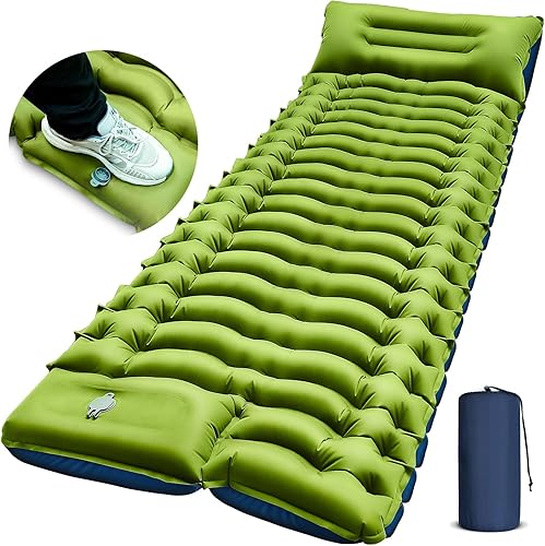 FUN PAC Camping Sleeping Pad, Ultralight Camping Mat with Pillow and B — Build quality and design details up close