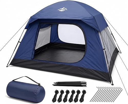 Purebox 4 Person Tents for Camping Waterproof, Windproof Dome Tent wit — Our hands-on testing setup for how to repair big agnes co
