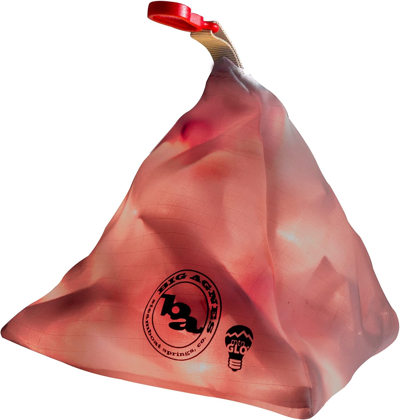 Big Agnes mtnGLO LED Tent & Camping Lights, Red, One Size