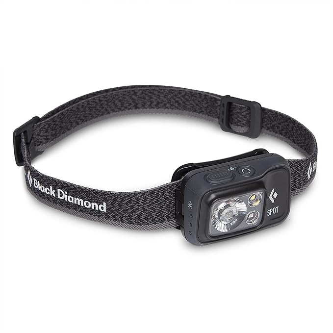 BLACK DIAMOND Spot 400 Headlamp | 400 Lumens Brightness, Dimmable | Wa — Our hands-on testing setup for best 2-person tent for tal