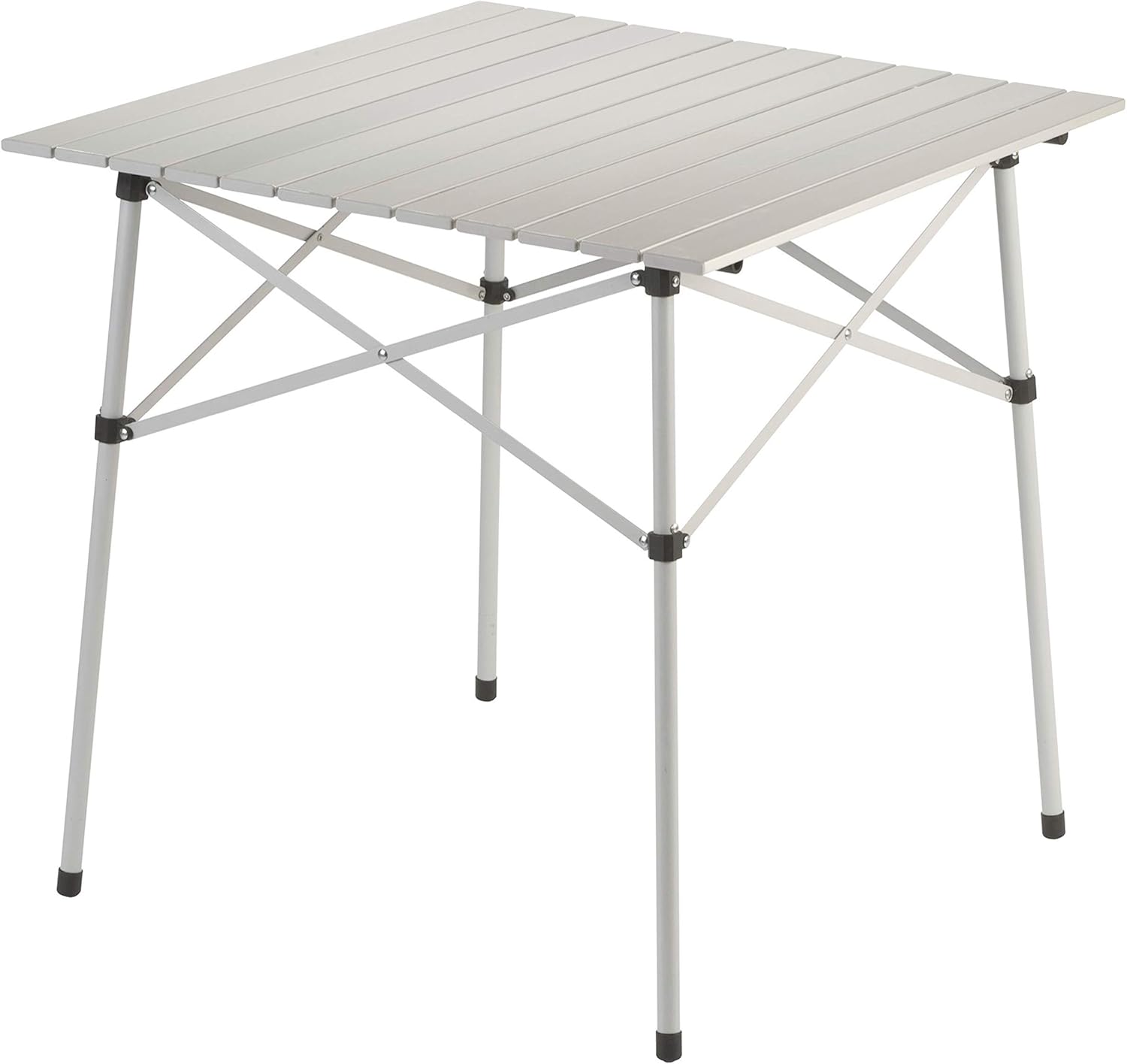 Coleman Outdoor Folding Table, Sturdy Aluminum Camping Table with Snap-Together Design, Seats 4 & Carry Bag Included, Grea...