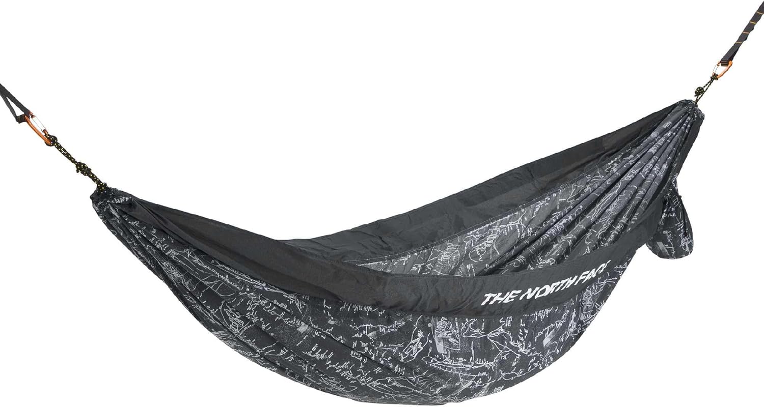 THE NORTH FACE Wawona Camp Hammock - Includes Carabiners & Tree Straps for Easy Setup, Storage Bag Doubles as Pocket, Anth...