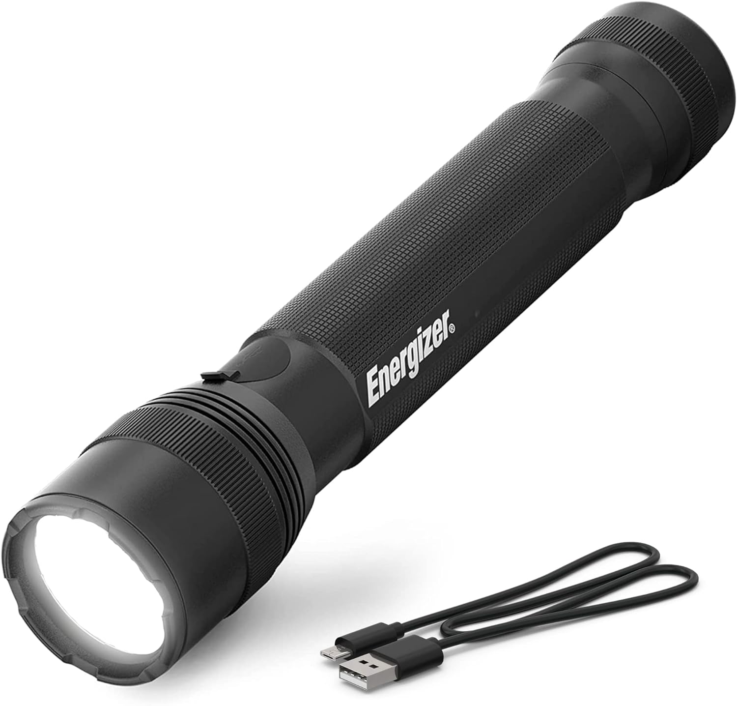 Energizer TacR-1000 Flashlight Rechargeable, Bright Rechargeable Tactical Flashlight for Emergencies and Camping Gear, Wat...