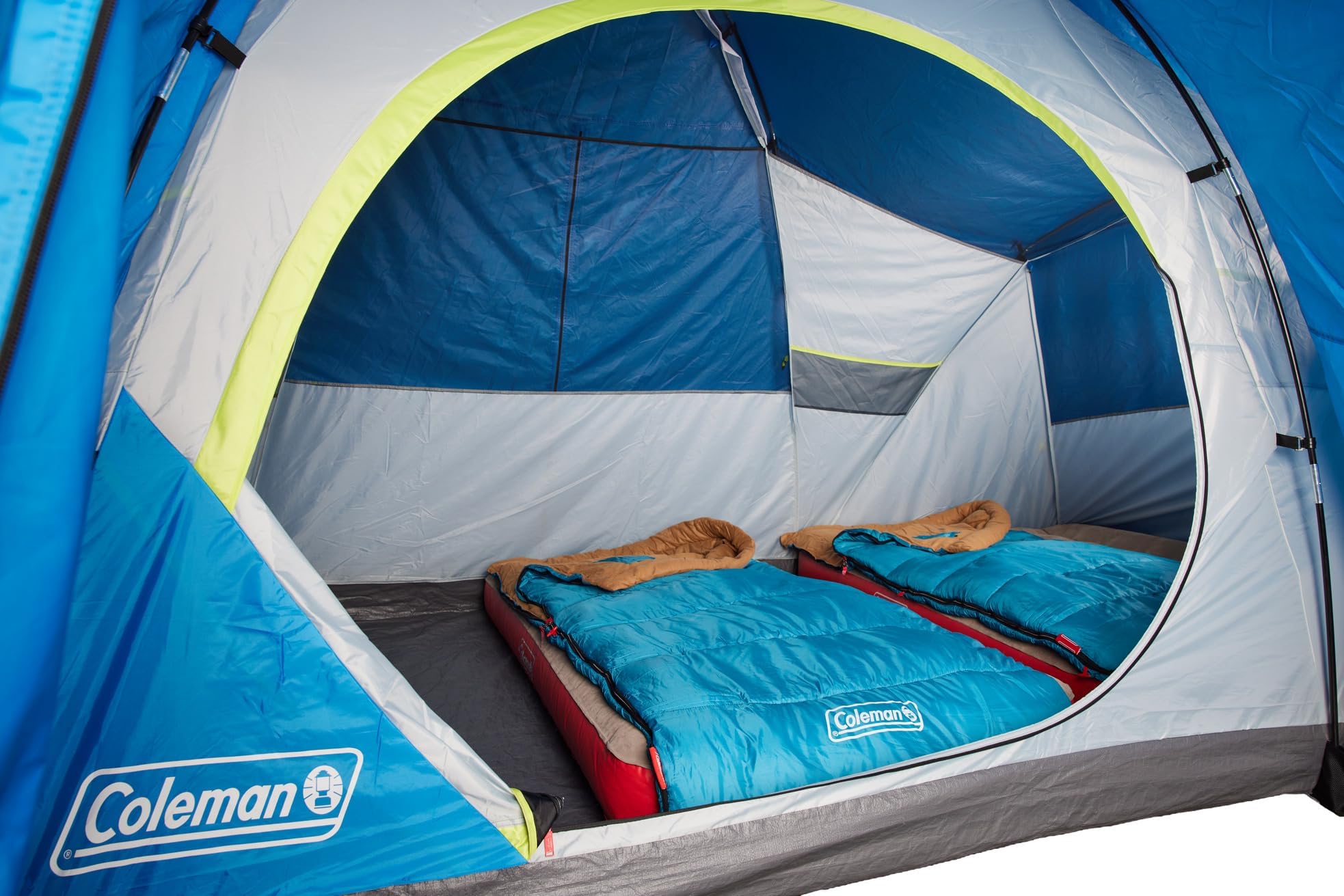 Coleman Brazos 20/30°F Adult Cool-Weather Sleeping Bag with No-Snag Zi — Durability testing under extreme conditions